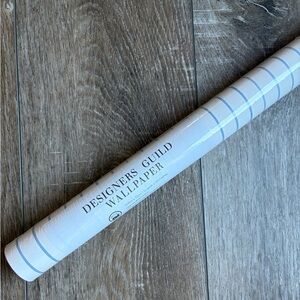 Striped Blue Bon Bon Wallpaper 11yards x 20.5inches